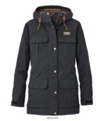 L.L.Bean vrouwen Klassiek waterbestendig bergjack zwart bovenkleding VT0645068