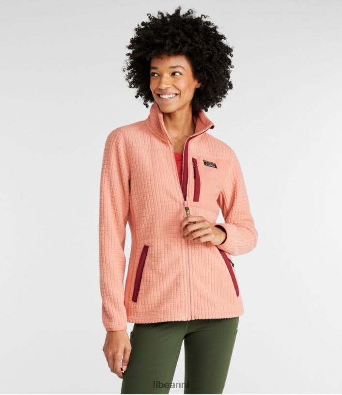 L.L.Bean vrouwen klassiek winddicht fleecejack in de bergen zwart bovenkleding VT0646664 - Image 2