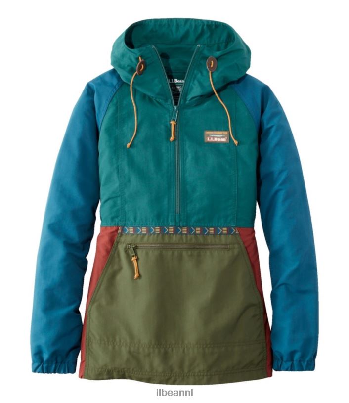 L.L.Bean vrouwen Klassieke berganorak sparren/Toscaanse olijf bovenkleding VT0645065 - Image 1