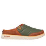 L.L.Bean vrouwen klassieke gewatteerde bergdia's adobe/diep olijfgroen schoenen VT0641033