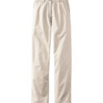 L.L.Bean vrouwen kreukvrije bayside-broek erfgoed steen kleding VT0646499