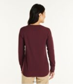 L.L.Bean vrouwen krimpvrij mini-wafel T-shirt natuurlijk kleding VT0646607 - Image 3