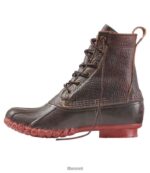 L.L.Bean vrouwen laarzen donkerbruin/baksteenrood schoenen VT0641162 - Image 2