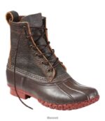L.L.Bean vrouwen laarzen donkerbruin/baksteenrood schoenen VT0641162 - Image 6