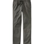 L.L.Bean vrouwen Lakewashed chinobroek donker taupe kleding VT0645005