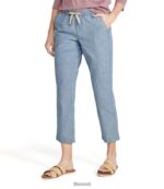 L.L.Bean vrouwen Lakewashed pull-on chino chambray kleding VT064700 - Image 2