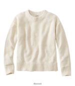 L.L.Bean vrouwen linnen/katoenen trui room kleding VT0646547
