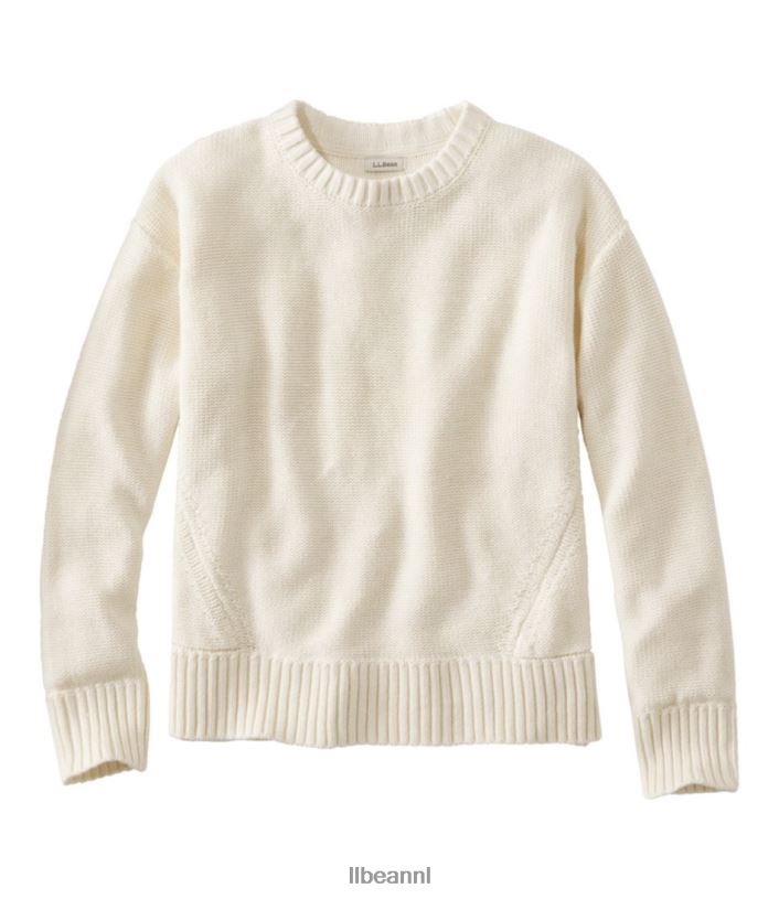 l_l_bean_vrouwen_linnen_katoenen_trui_room_kleding_vt0646547.jpg L.L.Bean vrouwen linnen/katoenen trui room kleding VT0646547 - Image 1