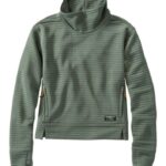 L.L.Bean vrouwen luchtlicht trui zeegroene heide kleding VT0645908