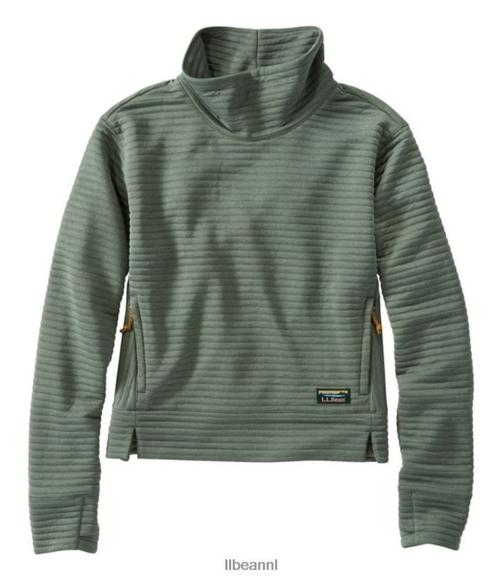 l_l_bean_vrouwen_luchtlicht_trui_zeegroene_heide_kleding_vt0645908.jpg L.L.Bean vrouwen luchtlicht trui zeegroene heide kleding VT0645908 - Image 1