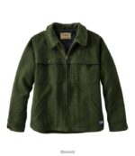 L.L.Bean vrouwen Maine Guide jac-shirt met ritssluiting aan de voorkant en primaloft loden uitrusting voor buiten VT064190