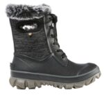 L.L.Bean vrouwen moerassen arcata gebreide laarzen zwart multi schoenen VT0641171
