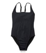 L.L.Bean vrouwen nieuwe stromingen badkleding zwart kleding VT064709 - Image 3