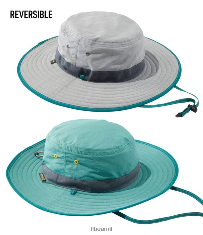 L.L.Bean vrouwen Omkeerbare zonnehoed voor zondagmiddag Clear Creek Boonie lavendel/puimsteen accessoires VT064445 - Image 4