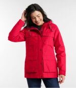 L.L.Bean vrouwen originele baxter staatsparka '82 stormblauw/zwart bosgroen bovenkleding VT0643688 - Image 2