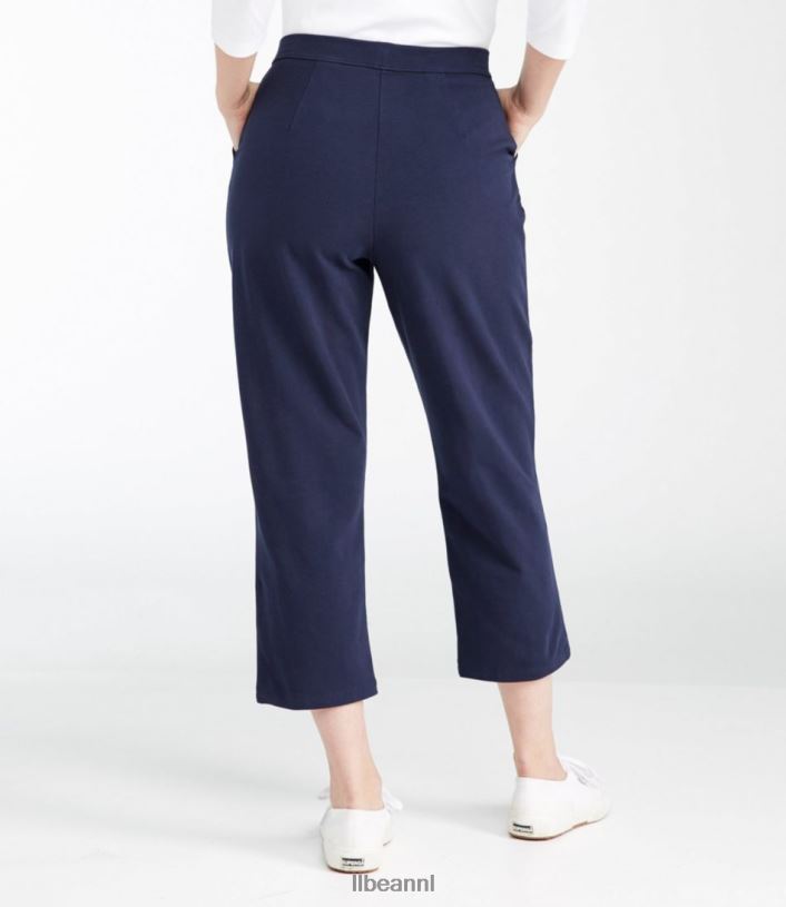 L.L.Bean vrouwen perfect passende broek diepe admiraalblauwe heide kleding VT0645653 - Image 3