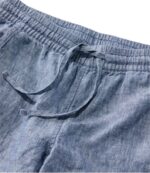 L.L.Bean vrouwen premium linnen luchtige pull-on enkelbroek klassieke marine kleding VT06488 - Image 4