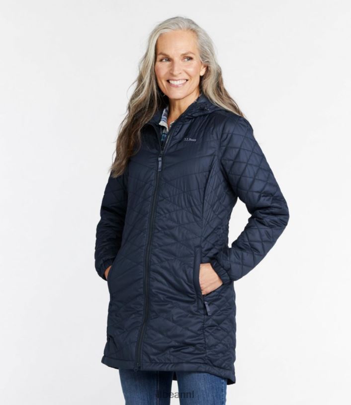 L.L.Bean vrouwen Primaloft-jas met fleecevoering bordeaux bovenkleding VT064841 - Image 2