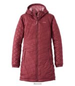 L.L.Bean vrouwen Primaloft-jas met fleecevoering bordeaux bovenkleding VT064841