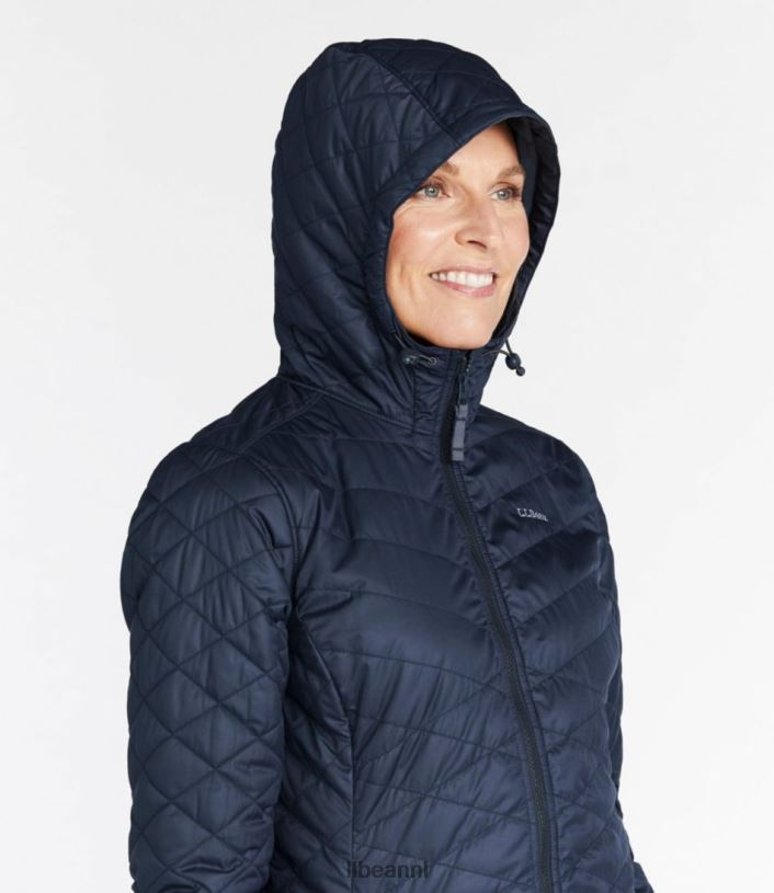 L.L.Bean vrouwen Primaloft-jas met fleecevoering bordeaux bovenkleding VT064841 - Image 4