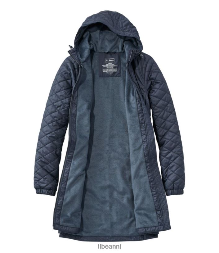 L.L.Bean vrouwen Primaloft-jas met fleecevoering bordeaux bovenkleding VT064841 - Image 5