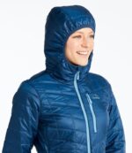 L.L.Bean vrouwen primaloft packaway jack met capuchon zwart bovenkleding VT0646022 - Image 4