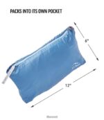 L.L.Bean vrouwen primaloft packaway jack met capuchon zwart bovenkleding VT0646022 - Image 6