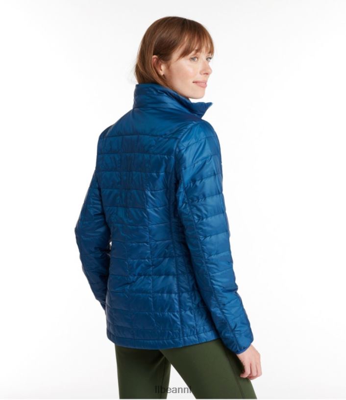 L.L.Bean vrouwen primaloft packaway-jack mistig blauw/licht hemelsblauw bovenkleding VT064829 - Image 3