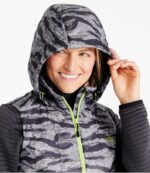 L.L.Bean vrouwen primaloft packaway lang vest koolstof camouflage bovenkleding VT064901 - Image 4