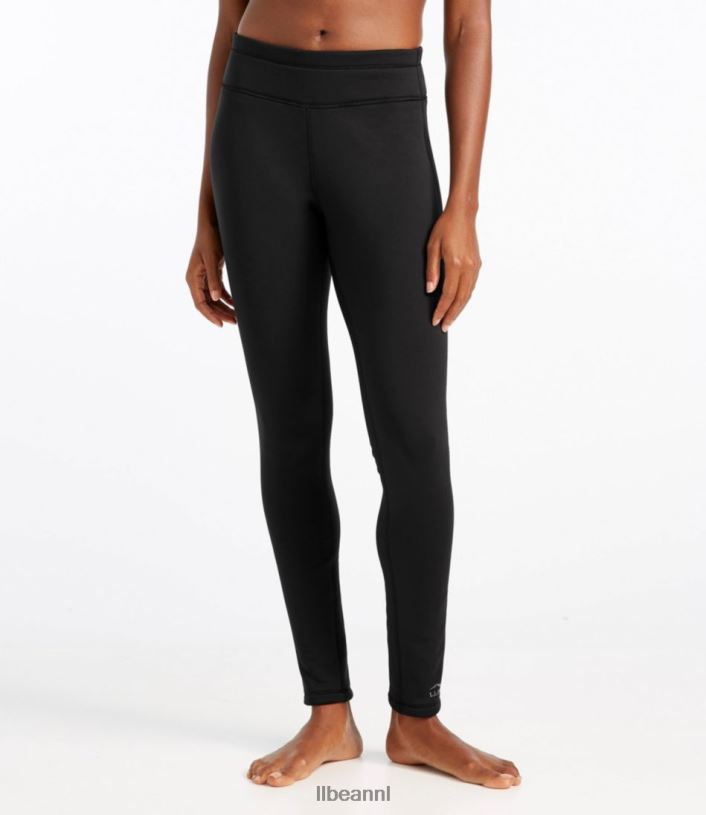 L.L.Bean vrouwen primaloft thermastretch fleece maillot zwart kleding VT0644972 - Image 2