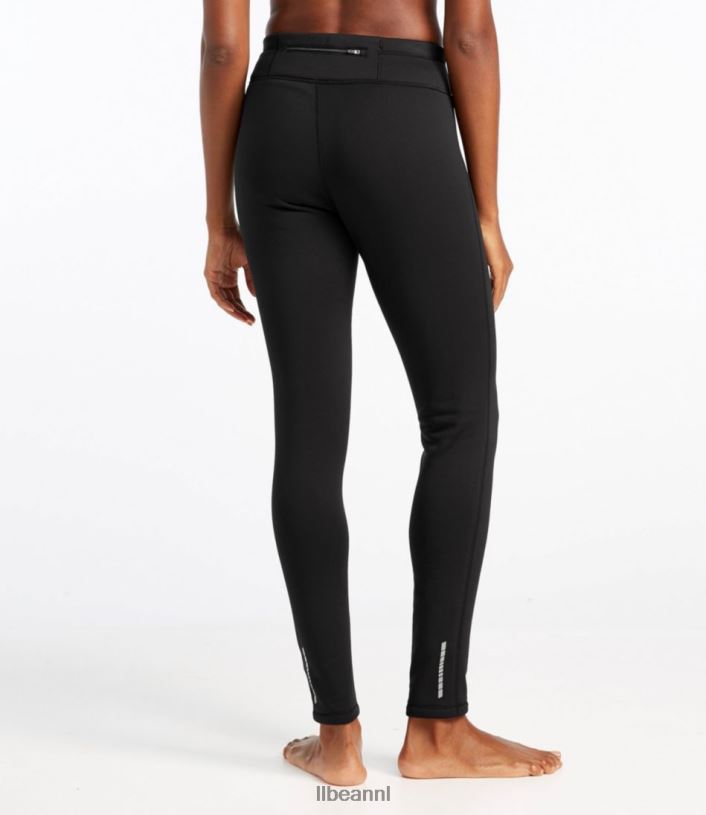 L.L.Bean vrouwen primaloft thermastretch fleece maillot zwart kleding VT0644972 - Image 3