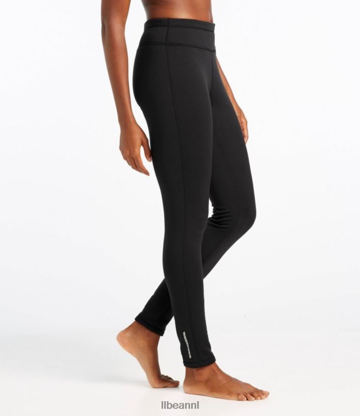 L.L.Bean vrouwen primaloft thermastretch fleece maillot zwart kleding VT0644972 - Image 4