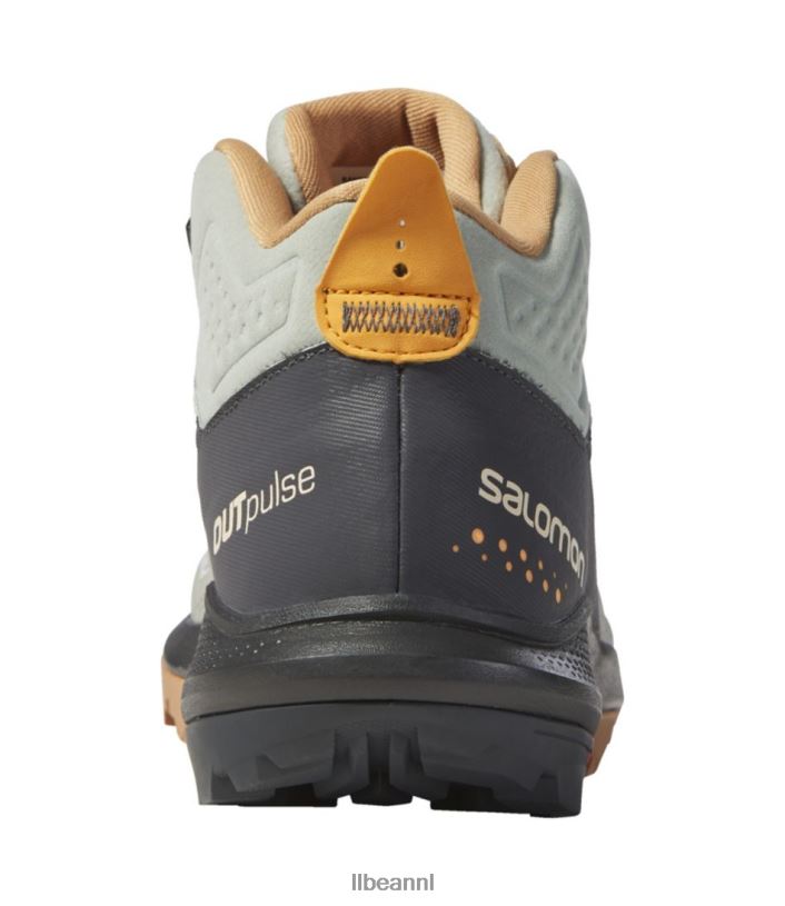L.L.Bean vrouwen salomon outpulse gore tex wandelschoenen stormachtig weer/zwart/smeedijzer schoenen VT0643817 - Image 3