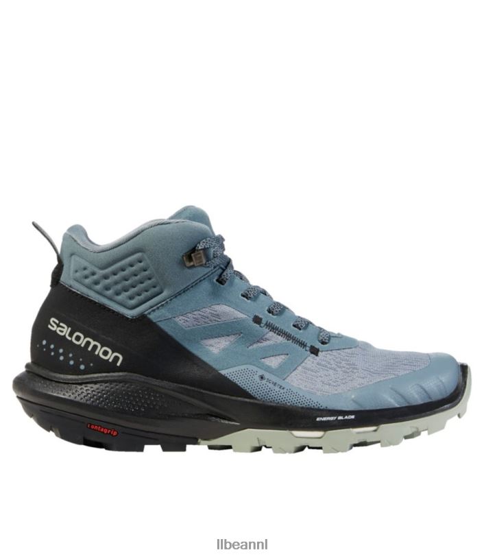 L.L.Bean vrouwen salomon outpulse gore tex wandelschoenen stormachtig weer/zwart/smeedijzer schoenen VT0643817 - Image 1