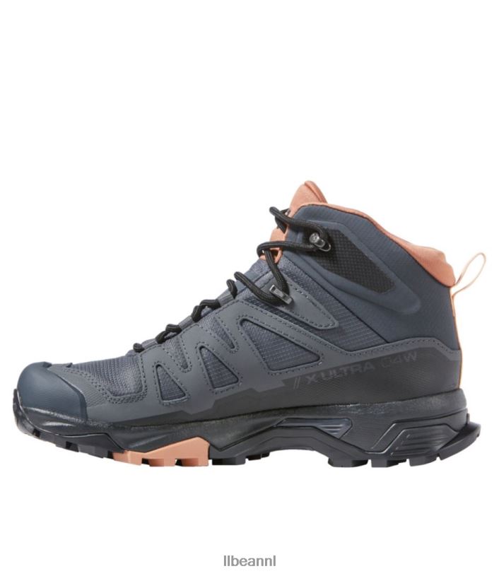 L.L.Bean vrouwen salomon x ultra 4 gore tex wandelschoenen ebbenhout/mokkamousse/amandelcrème schoenen VT0641099 - Image 2