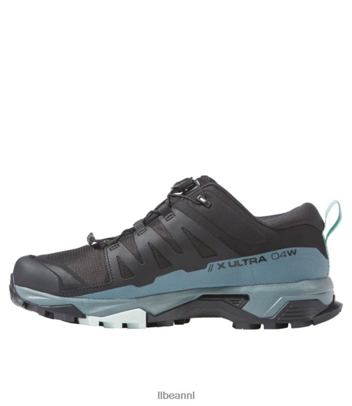 L.L.Bean vrouwen salomon x ultra 4 gore tex wandelschoenen zwart/stormachtig weer/opaalblauw schoenen VT0641207 - Image 2