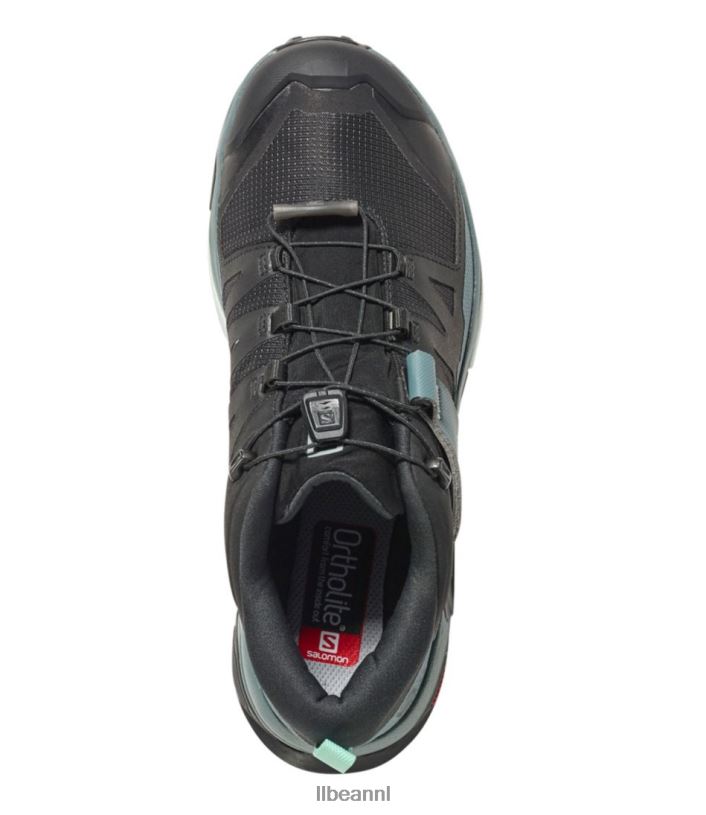 L.L.Bean vrouwen salomon x ultra 4 gore tex wandelschoenen zwart/stormachtig weer/opaalblauw schoenen VT0641207 - Image 4