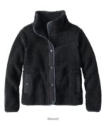 L.L.Bean vrouwen Sherpafleece jack zwart bovenkleding VT0647045