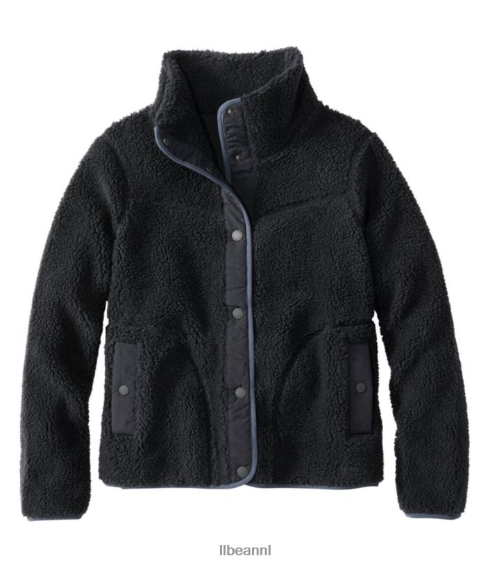 l_l_bean_vrouwen_sherpafleece_jack_zwart_bovenkleding_vt0647045.jpg L.L.Bean vrouwen Sherpafleece jack zwart bovenkleding VT0647045 - Image 1