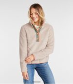 L.L.Bean vrouwen sherpafleece trui zee groen kleding VT0647207 - Image 2
