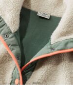 L.L.Bean vrouwen sherpafleece trui zee groen kleding VT0647207 - Image 5