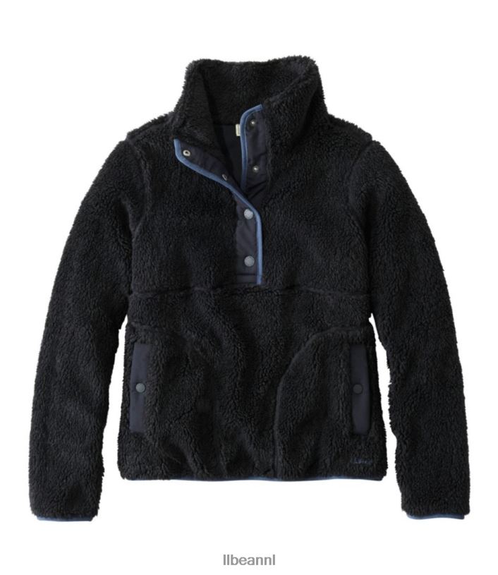 l_l_bean_vrouwen_sherpafleece_trui_zwart_kleding_vt0646601.jpg L.L.Bean vrouwen sherpafleece trui zwart kleding VT0646601 - Image 1