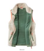 L.L.Bean vrouwen sherpafleece vest mineraal rood bovenkleding VT0647057 - Image 4