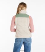 L.L.Bean vrouwen sherpafleece vest zee groen bovenkleding VT0646682 - Image 3