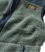 L.L.Bean vrouwen sherpafleece vest zee groen bovenkleding VT0646682 - Image 6