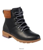 L.L.Bean vrouwen sofia waterdichte laarzen verlaten zwart schoenen VT0643826 - Image 6