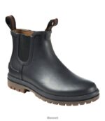 L.L.Bean vrouwen stoere wellie chelsea boots kelp groen/zwart schoenen VT0645185 - Image 6