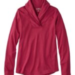 L.L.Bean vrouwen stoppen donkere cranberry kleding VT0645698