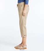 L.L.Bean vrouwen Stretch ripstop pull-on capribroek zandbank kleding VT0644708 - Image 4
