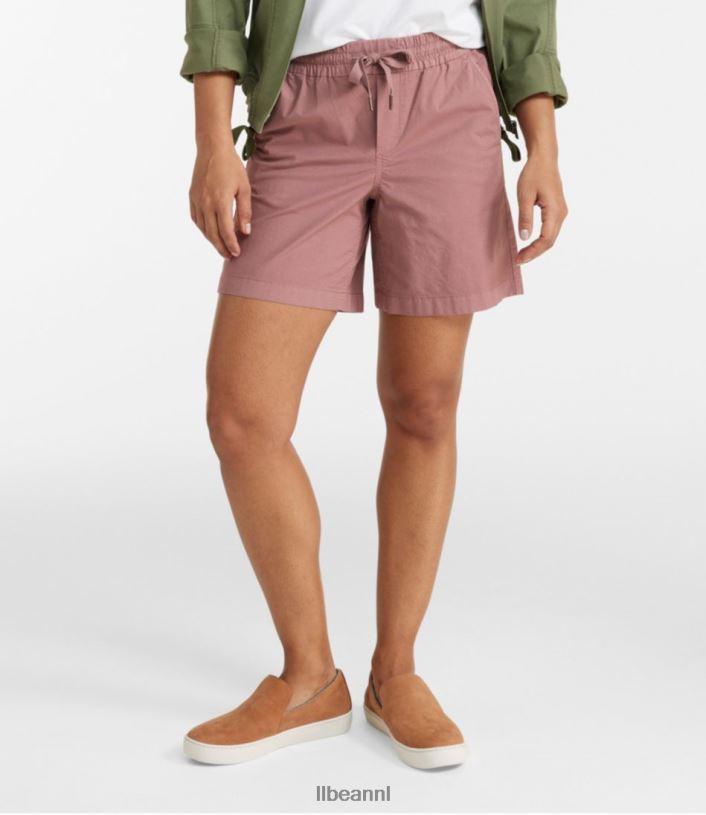 L.L.Bean vrouwen stretch ripstop pull-on short rokerig mauve kleding VT0643106 - Image 2